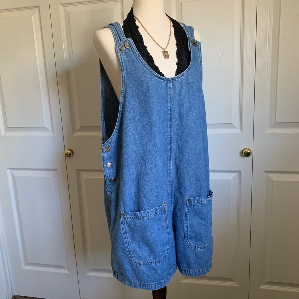 Vintage Denim Overalls